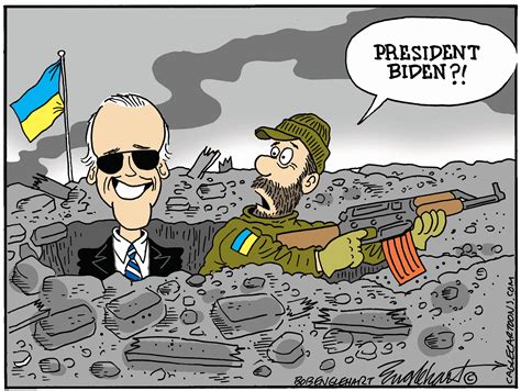 5 sharply funny cartoons about Biden's surprise visit to Ukraine | The Week