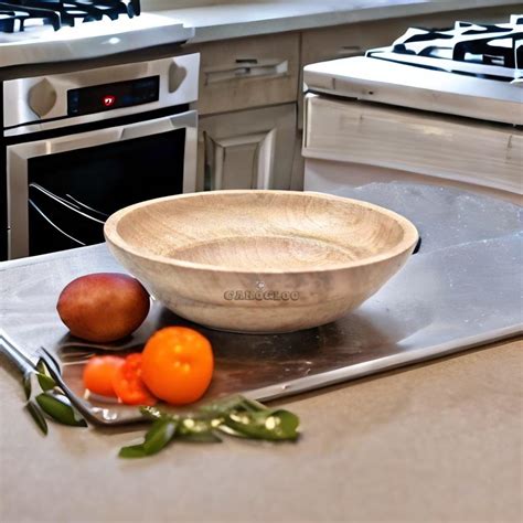 Buy CANOGLOO Mango Wood Serving Bowl Multipurpose Bowl Dry Fruit Bowl ...