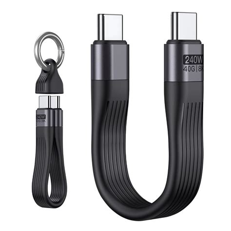 Verilux® PD 240W Type C Cable Fast Charging, High Speed Type C to C ...