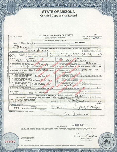 Birth Certificate Tuba City Az at Neal Laughlin blog