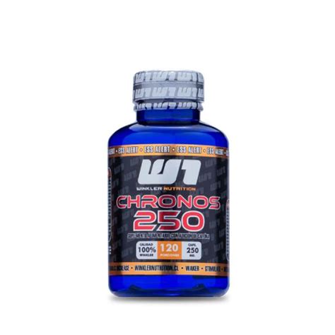 TERMOGENICO CAFEINA CHRONOS 250 MG (120 CAPS) | Suplementos Gold ...