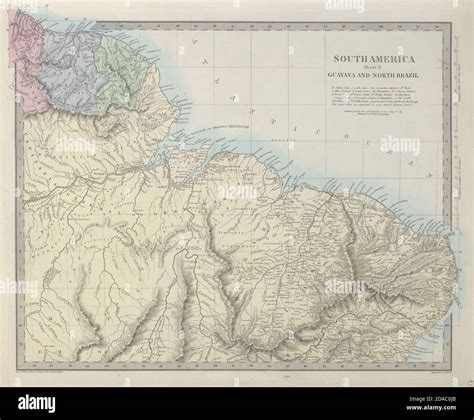 Guyana Map High Resolution Stock Photography and Images - Alamy