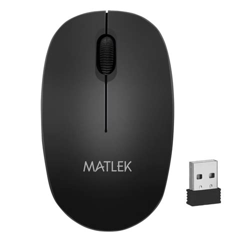 Buy Matlek Wireless Mouse | 2.4 GHz Wireless Connection | USB Mini ...