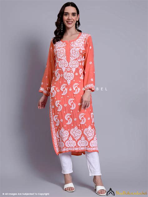Chikankari Kurtis, Lucknow Chikan Kurta- Thechikanlabel