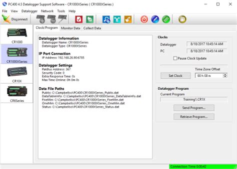 PC400: Datalogger Support Software