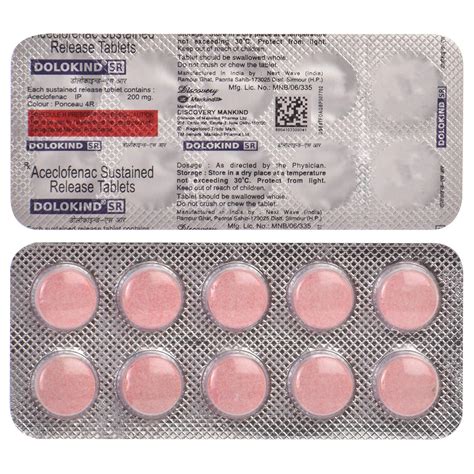 Dolokind-SR - Strip of 10 Tablets : Amazon.in: Health & Personal Care