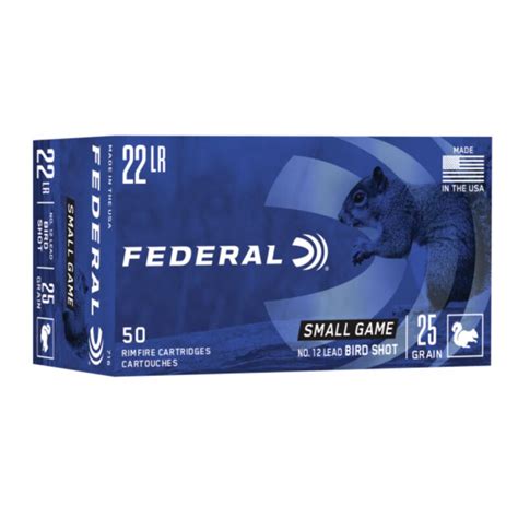 Federal .22LR Bird Shot, 24,10
