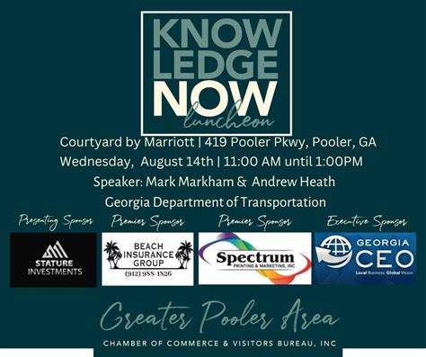 Knowledge Now Luncheon with Georgia Department of Transportation ...