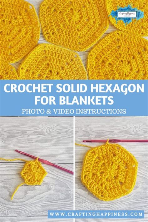 Image result for Crochet Hexagon.pattern Tutorial