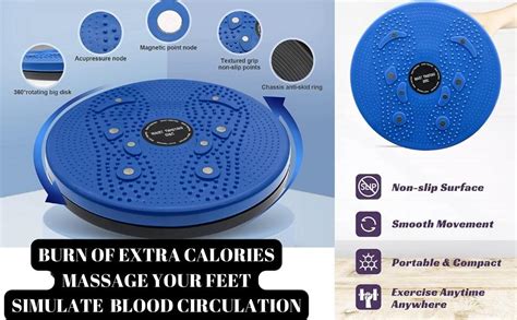 SIDHMART Tummy Twister and Push Up Stand Combo Abdominal Waist Trimmer ...