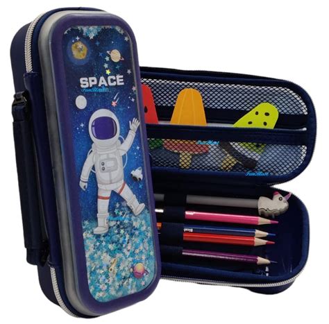 FunBlast Glitter Pencil Box for Girls - Quicksand Pencil Box for ...