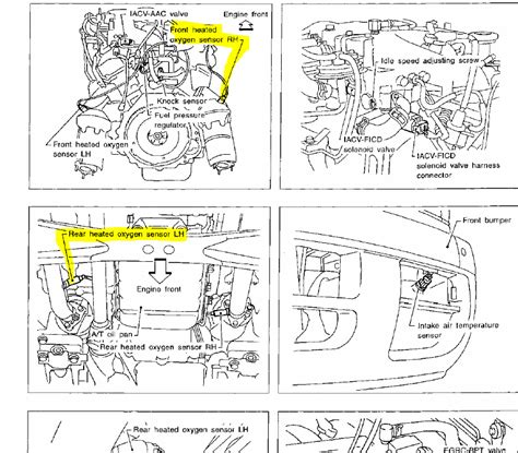 Image result for 2002 Nissan Pathfinder O2 Sensor Location