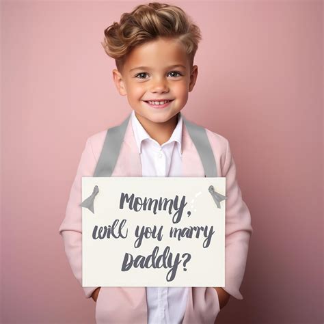 RitzyRose Mommy Will You Marry Daddy Sign | Wedding Proposal India | Ubuy