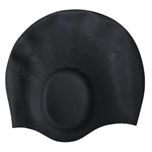 Buy Silicone Swimming Cap for Men & Women 3D Ergonomic Ear Protection ...