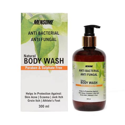 Buy MENSOME Natural Anti Bacterial & AntiFungal Body Wash Shower Gel ...