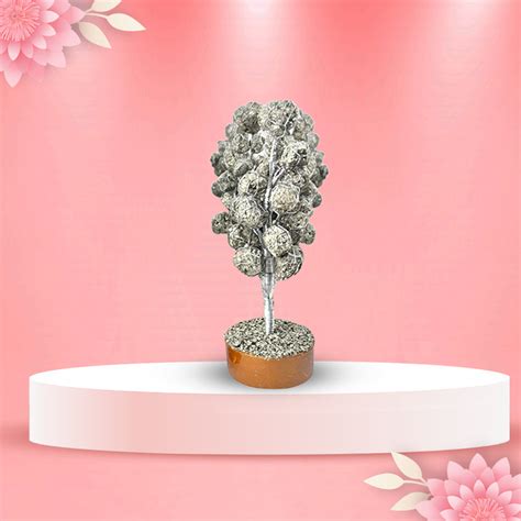 Buy Online Abhimantrit Natural Pyrite Stone Trees – Aditya Kundali