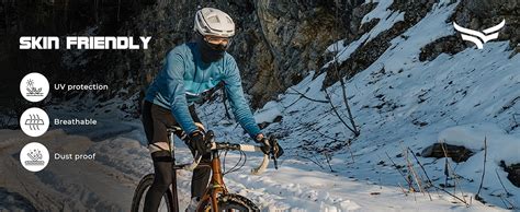 XTRIM Face Mask for Men and Women, Balaclava for Bike Riding, UV ...