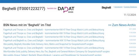 Wie Beghelli, Carl Zeiss Meditec, Noratis, Knaus Tabbert, GameStop und ...