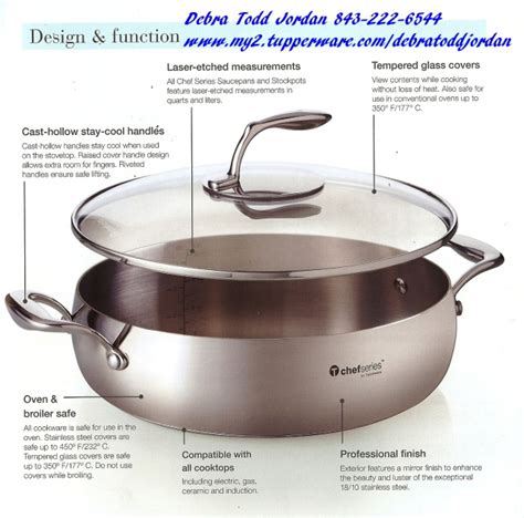 Image result for Tupperware Chef Series Cookware