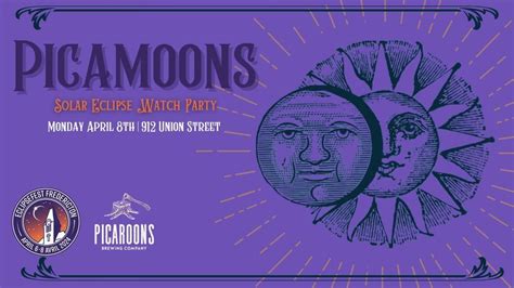 Picamoons Solar Eclipse Watch Party, 912 Union Street, Fredericton, NB ...
