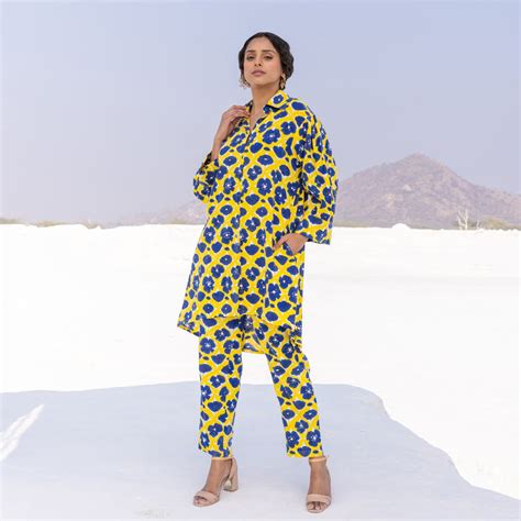 Buy Printed Co-ord Sets Online I Pinklay India