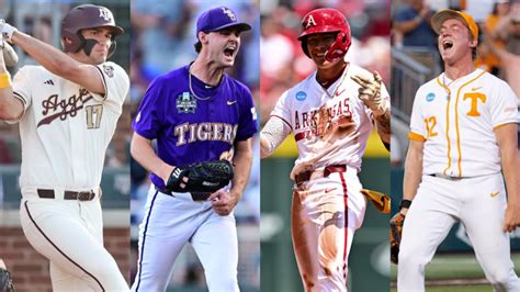 NCAA baseball tournament predictions, through the Men's College World ...