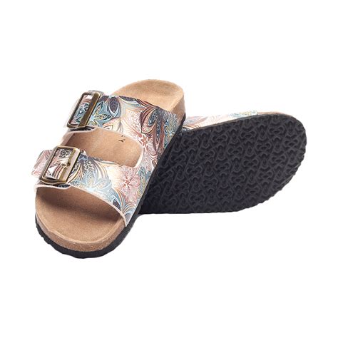 Amelia Women's Two Strap Sandals (Beige)