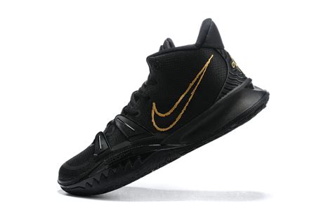 Newest Coming Nike Kyrie 7 VII Pre Heat EP Black Gold Basketball Shoes ...