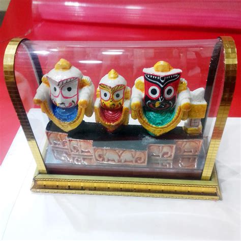 Shop Marble Work Idol Lord Jaganatha Balabhadra & Subhadra -ritikart