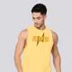 Fitnetic Yellow Prime Solid Regular Tank Top for Men Price in India ...