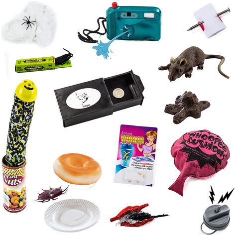 Pranks & Gag Set - Practical Joke, Prank Stuff, Prank Kit- Gift Gag ...