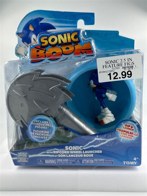 Sonic The Hedgehog With Ripcord Launcher Sonic Boom | Ubuy India