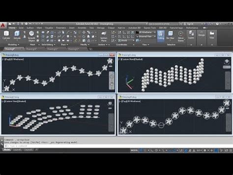 Image result for AutoCAD Path Array Tutorial