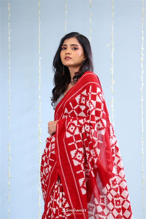 Pure Ikkat Silk Sarees Online | Ikat Designs | Singhania's
