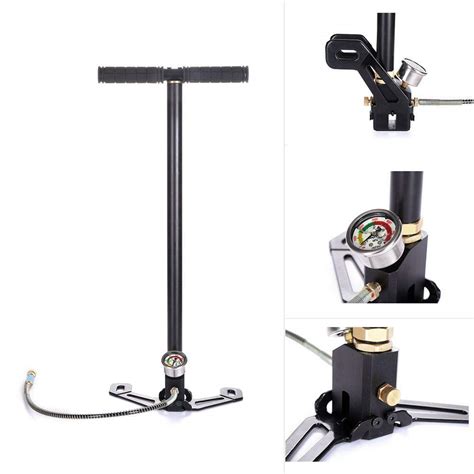Buy Autoher High Pressure 4500psi Hand Pump 3 Stage Air PCP Stirrup ...