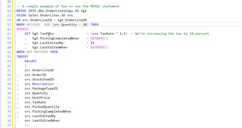 Image result for Oracle SQL Merge Syntax