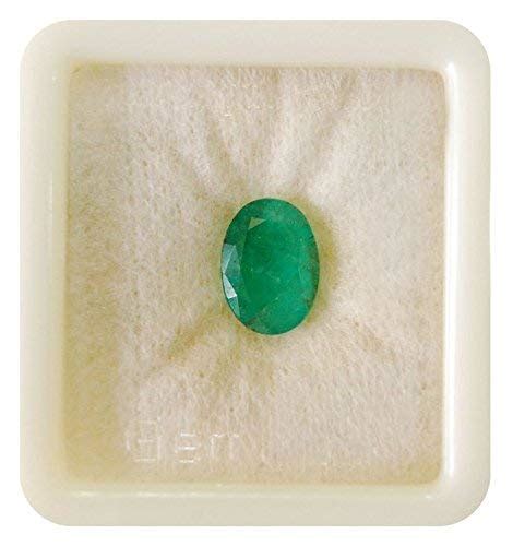 7.25 Ratti - 6.45 Carat Emerald (Panna Stone) Certified Natural ...