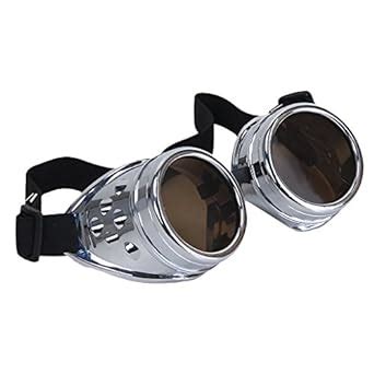 Vintage Cyber Elastic Band Goggles Steampunk Steam Punk Welding Goth ...