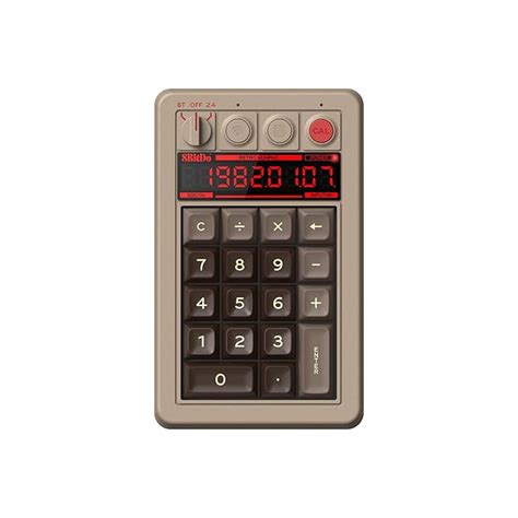 Amazon.in: Buy 8BitDo Retro 18 Mechanical Numpad, Supports Calculator ...