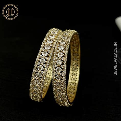 Latest Premium Quality AD Stone Bangles JH3713 – Jewel Palace