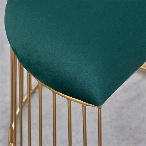 Buy Helios Wendy Fabric Stool - Green from Helios by Home Centre at ...