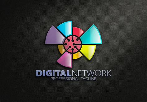Digital Network Logo 的图像结果