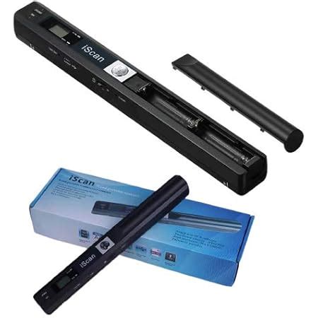 Microware iScan Portable Mini Cordless A4 Scan 900DPI Document Book ...