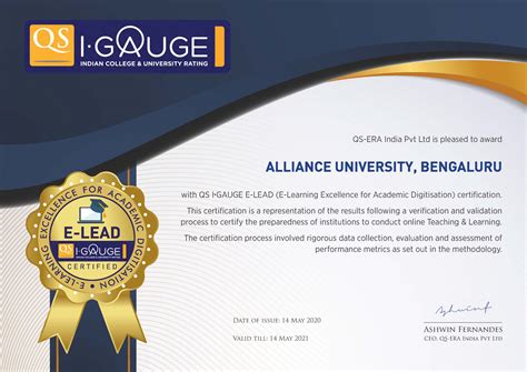 Alliance University | Top Universities in India