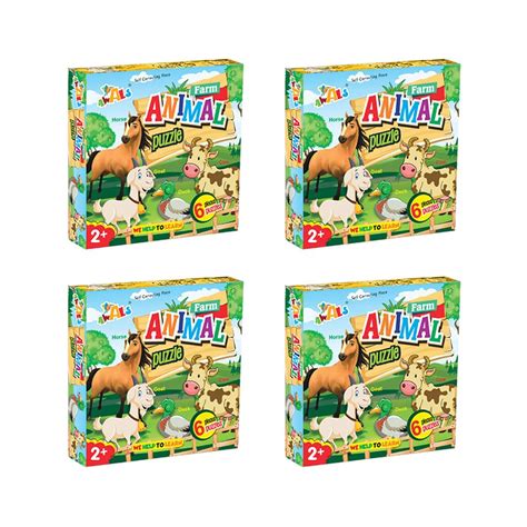 Buy Golden Games Max Fun Mini Puzzle for Kids | Set of 4 Title ...