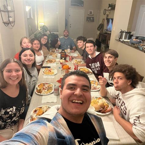 Alpha Omega TAMU | Friendsgiving and Aggie football🤍 | Instagram