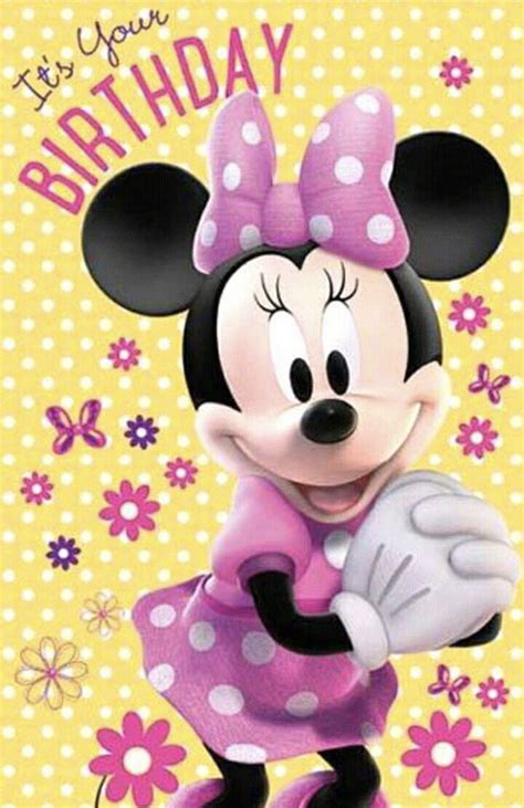 Minnie Mouse Birthday Wallpapers - Top Free Minnie Mouse Birthday ...