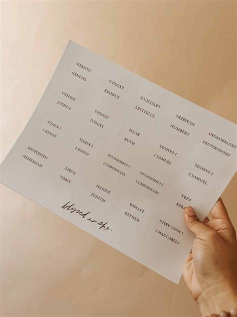 Blessed Is She Bible Tabs (Tan & Maroon) – New Day Distributors