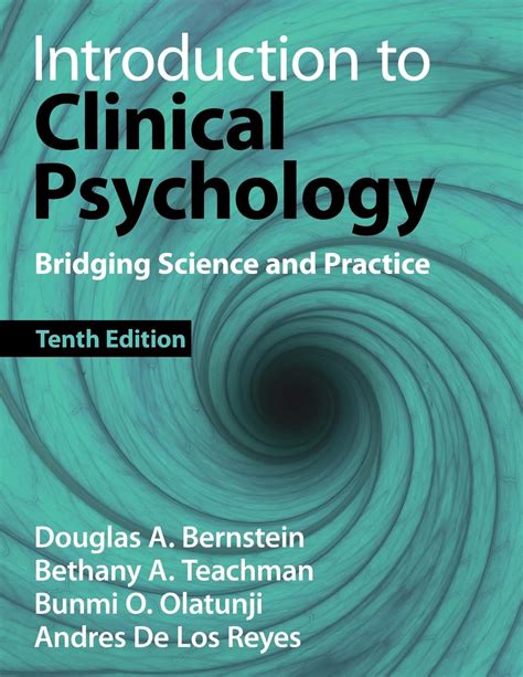 Buy Introduction to Clinical Psychology: Bridging Science and Practice ...