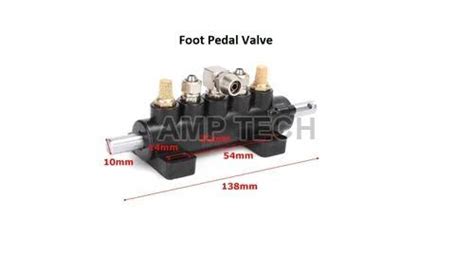 Industrial Foot Pedal Valve Manufacturer Exporter Supplier from Pune India